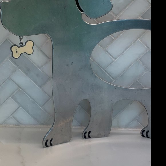 Vintage Concave Aluminum Doggie Frame - Picture 7 of 15